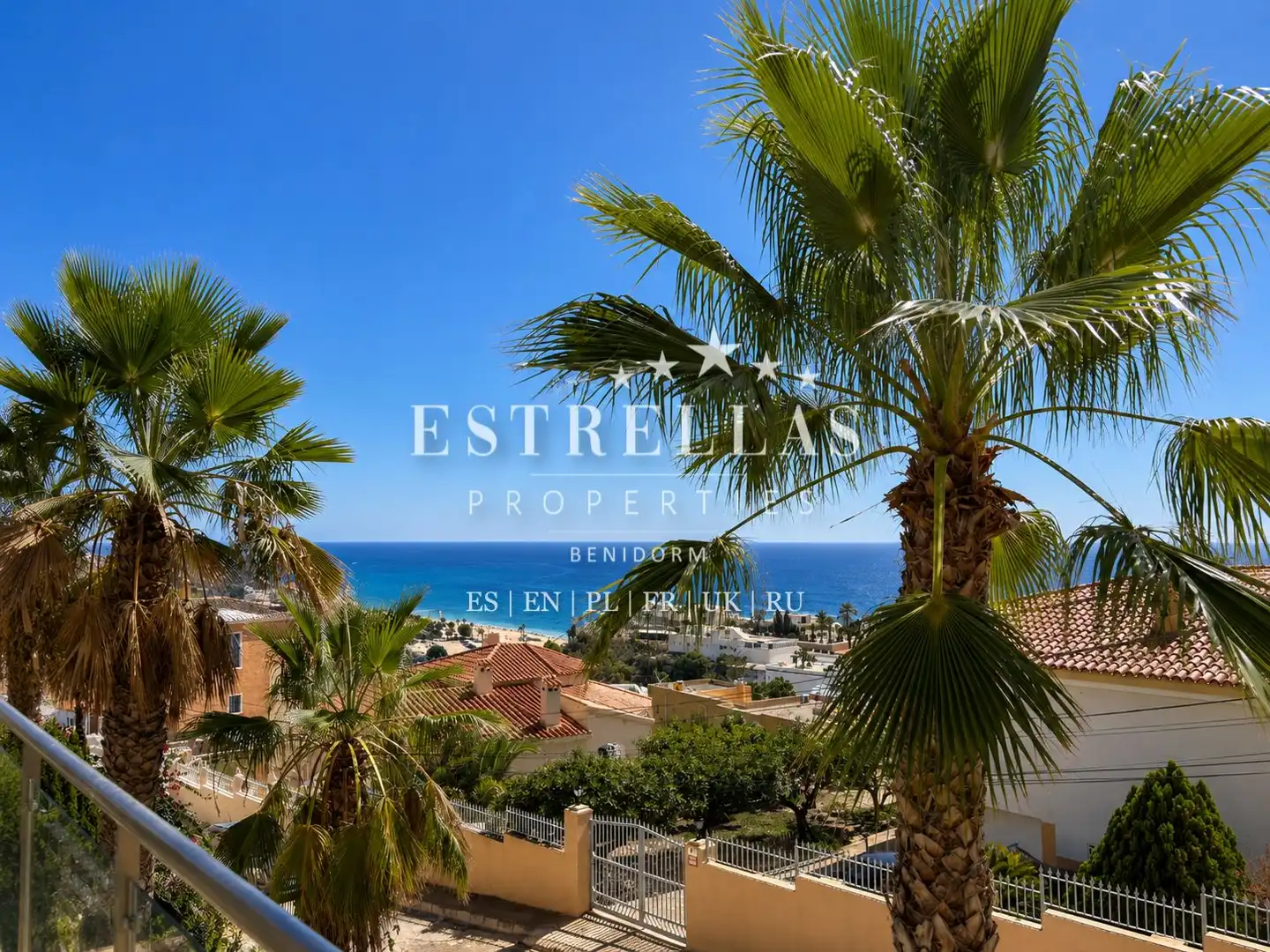 Vista exterior de Casa o chalet en venta en Villajoyosa / La Vila Joiosa con Aire acondicionado, Jardín privado y Terraza