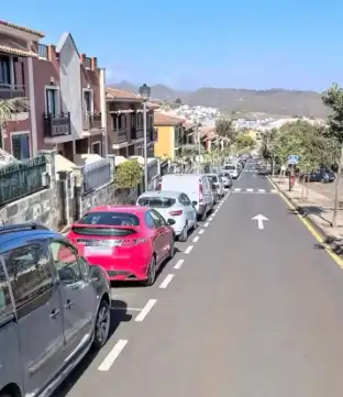 Exterior view of Detached homes for sale in San Cristóbal de la Laguna  with Private garden, Parquet flooring and Terrace