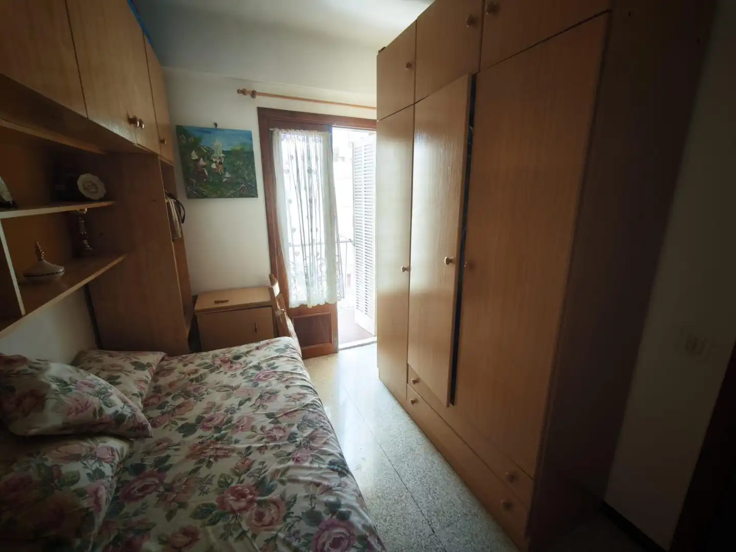 Bedroom of Flat for sale in  Palma de Mallorca  with Storage room and Balcony