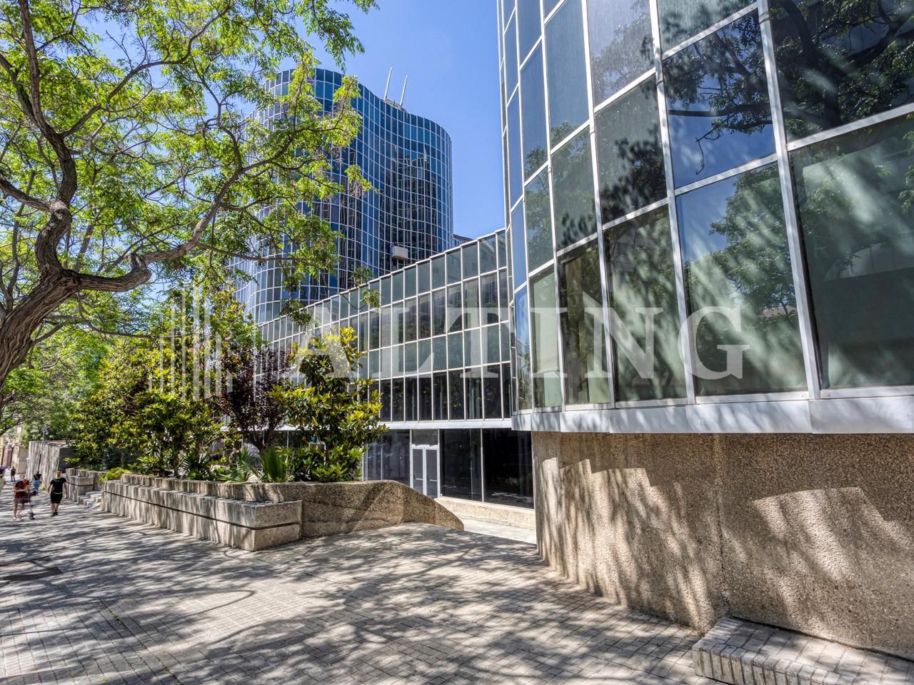 Vista exterior de Oficina de lloguer en  Barcelona Capital amb Aire condicionat i Calefacció