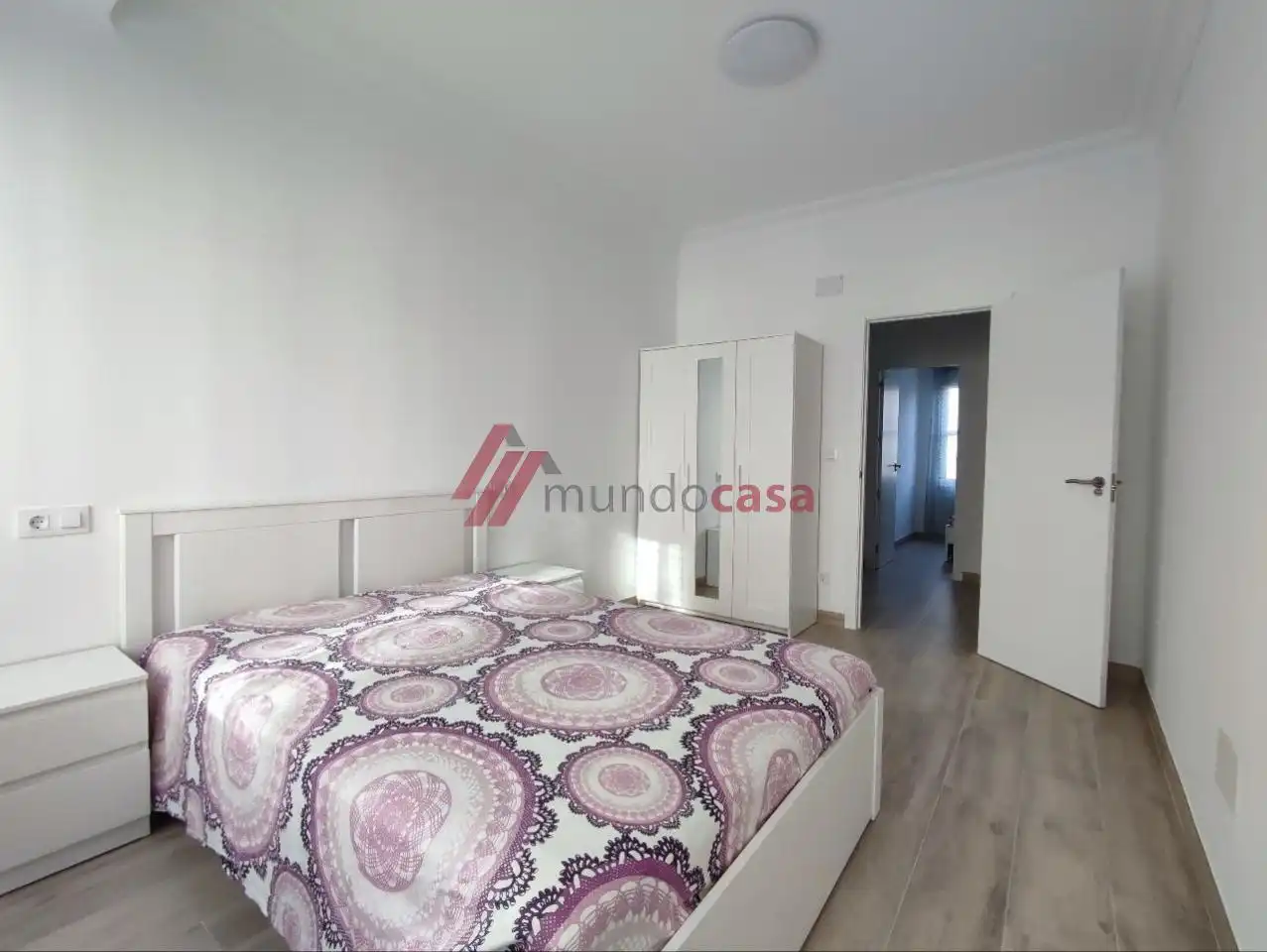 Bedroom of Flat for rent in Ferrol  with Heating and Furnished