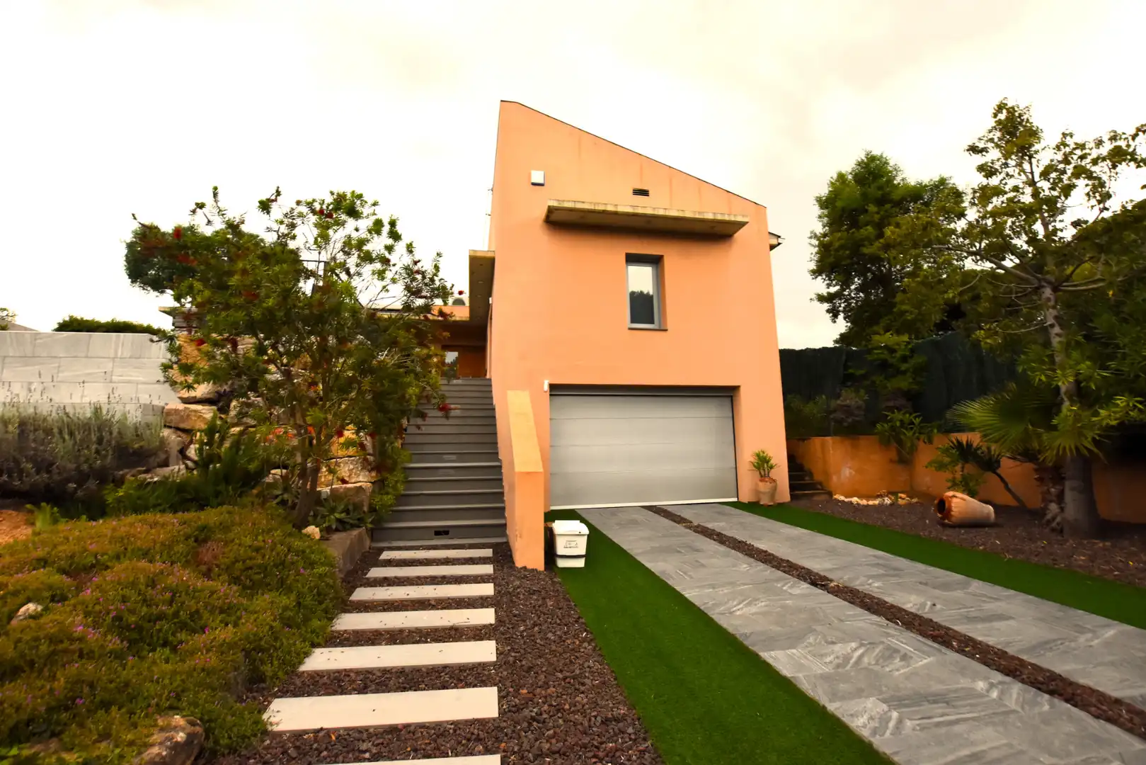 Vista exterior de Casa o chalet en venta en Vidreres con Aire acondicionado, Calefacción y Jardín privado