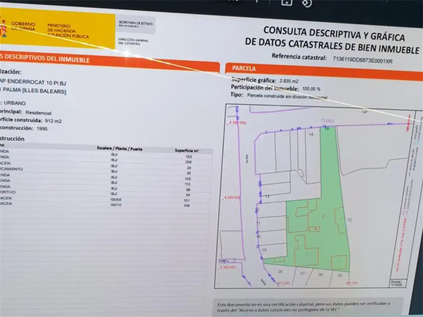 Ground floor for sale in  Palma de Mallorca  with Air Conditioner