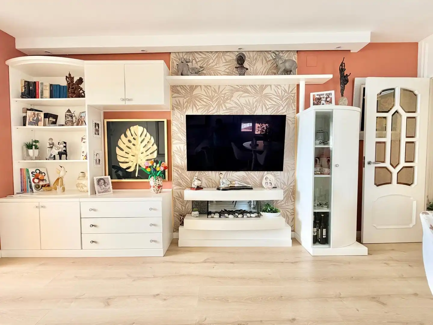 Wohnzimmer von Wohnung zum Verkauf in Cunit mit Klimaanlage, Heizung und Terrasse
