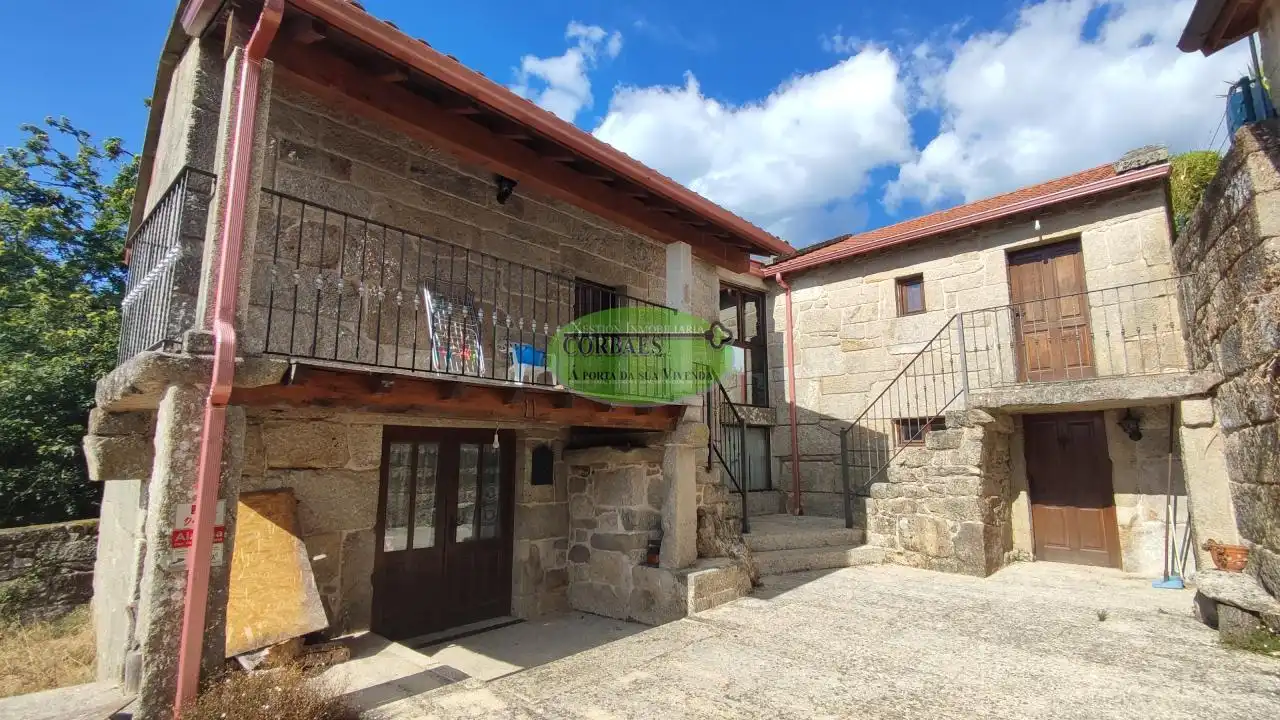 Außenansicht von Haus oder Chalet zum Verkauf in Vilamarín mit Möbliert und Balkon