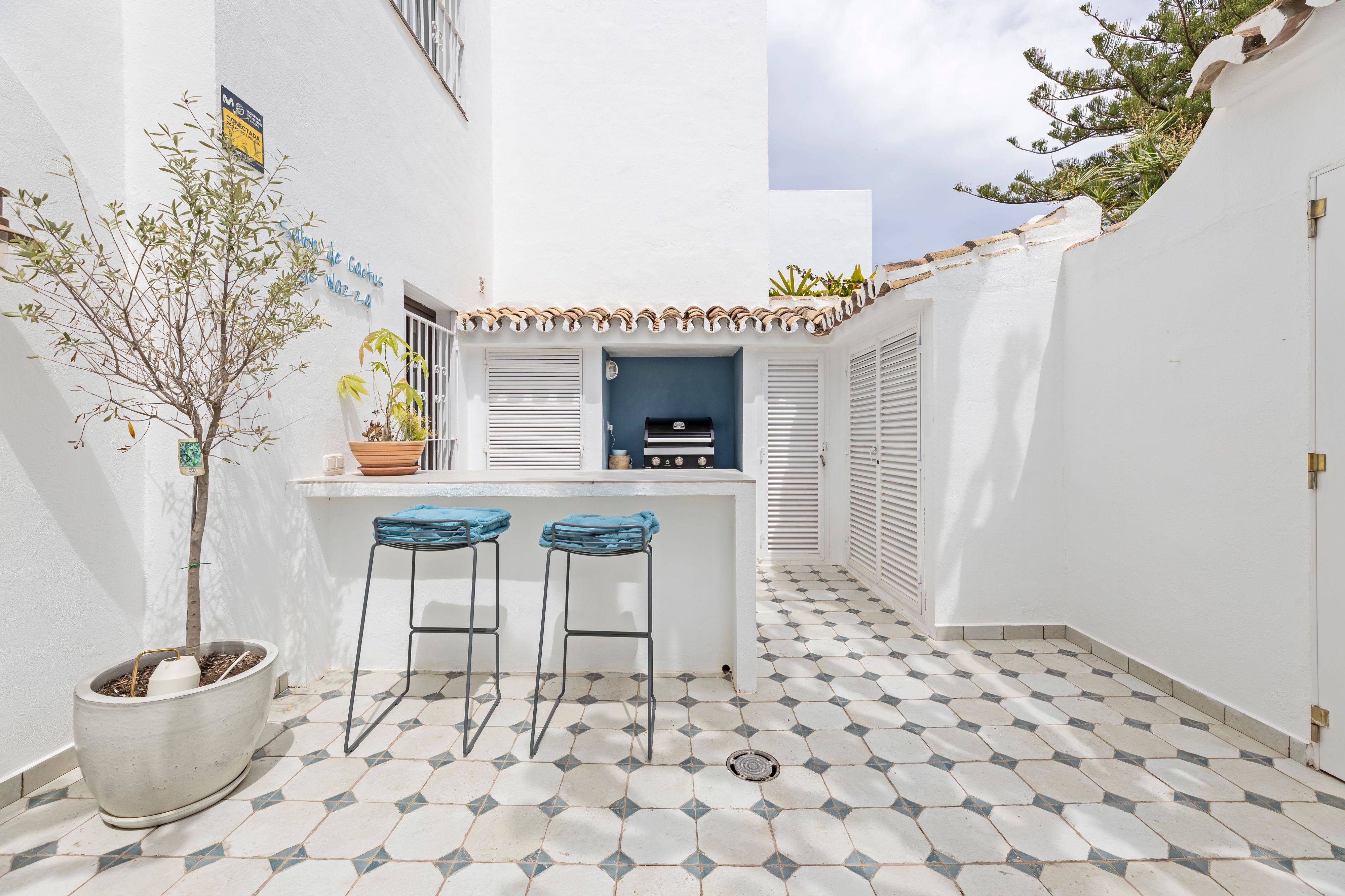 Terrace of Single-family semi-detached for sale in Marbella  with Air Conditioner, Private garden and Terrace