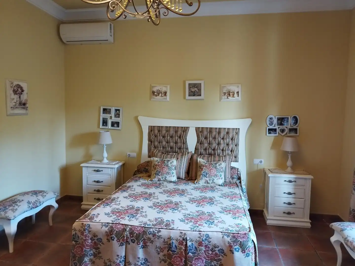 Dormitori de Finca rústica en venda en Berlanga amb Aire condicionat, Jardí privat i Piscina