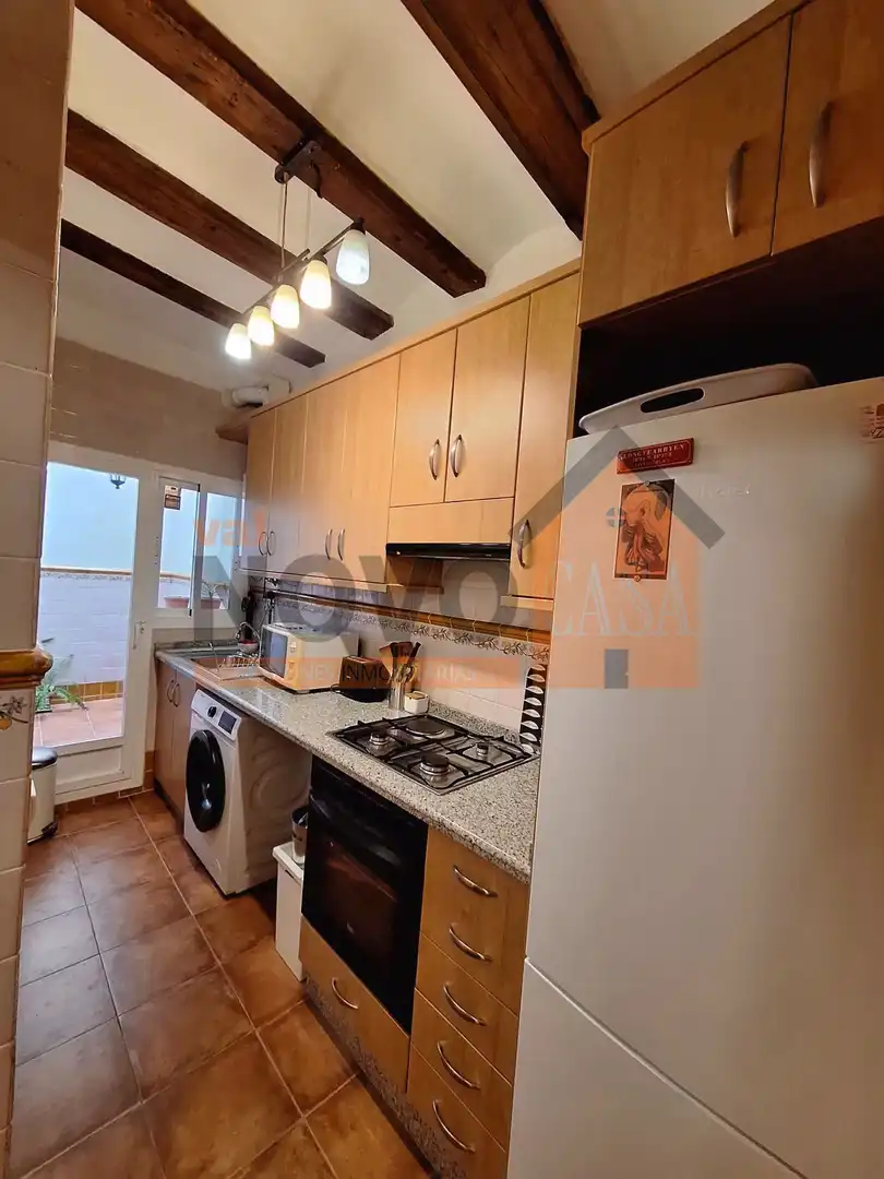 Kitchen of Flat for rent in Valencia  with Air Conditioner