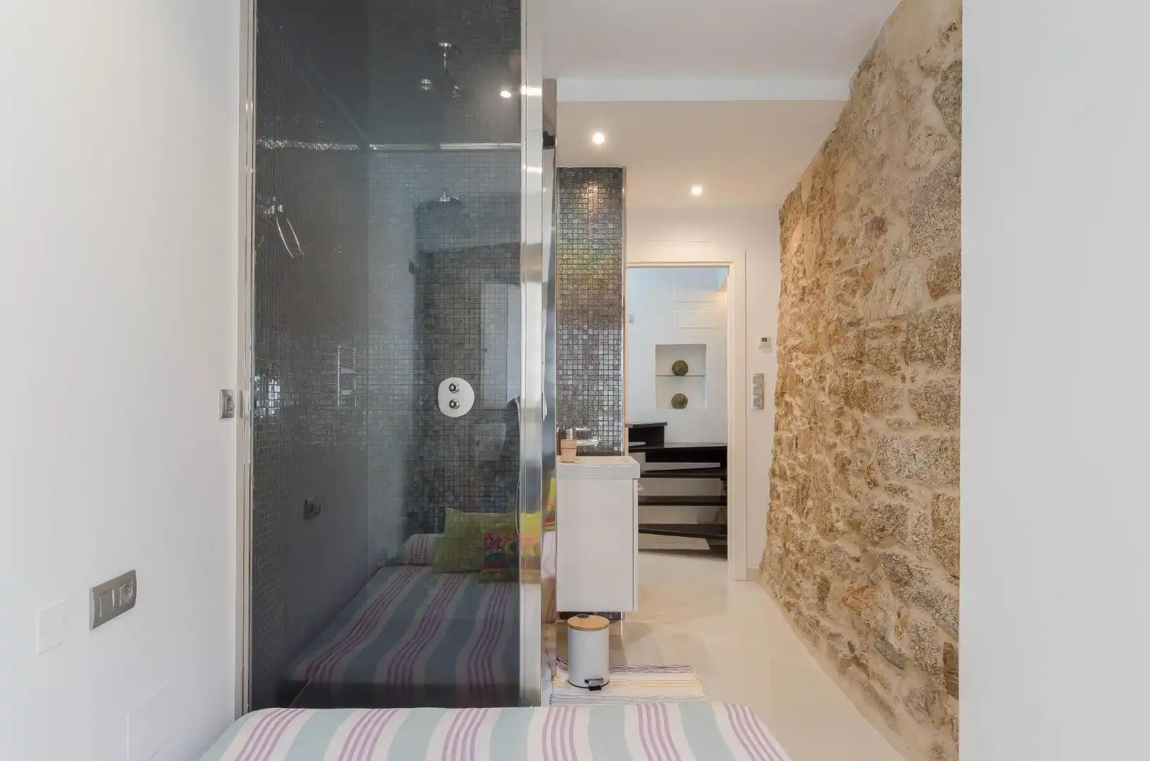 Bathroom of Houses for sale in A Coruña Capital   with Heating and Alarm