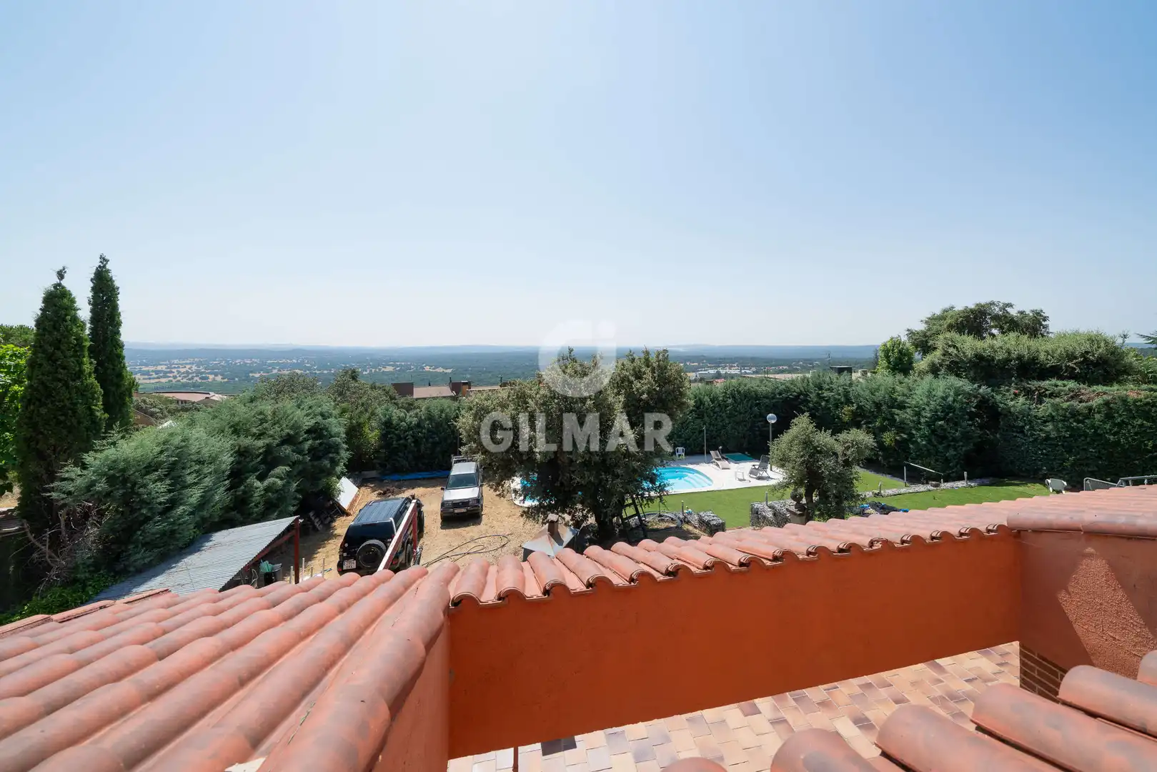 Jardín de Casa o chalet en venta en San Lorenzo de El Escorial con Calefacción, Jardín privado y Piscina
