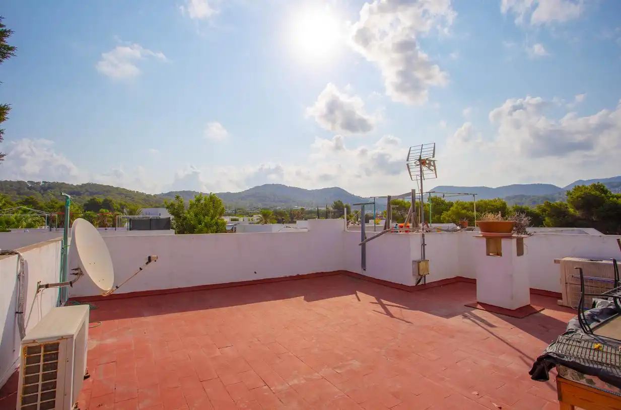 Terrace of Attic for sale in Sant Josep de sa Talaia  with Air Conditioner, Heating and Terrace