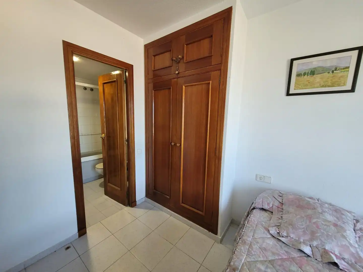 Dormitori de Apartament en venda en Alicante / Alacant amb Jardí privat, Terrassa i Balcó