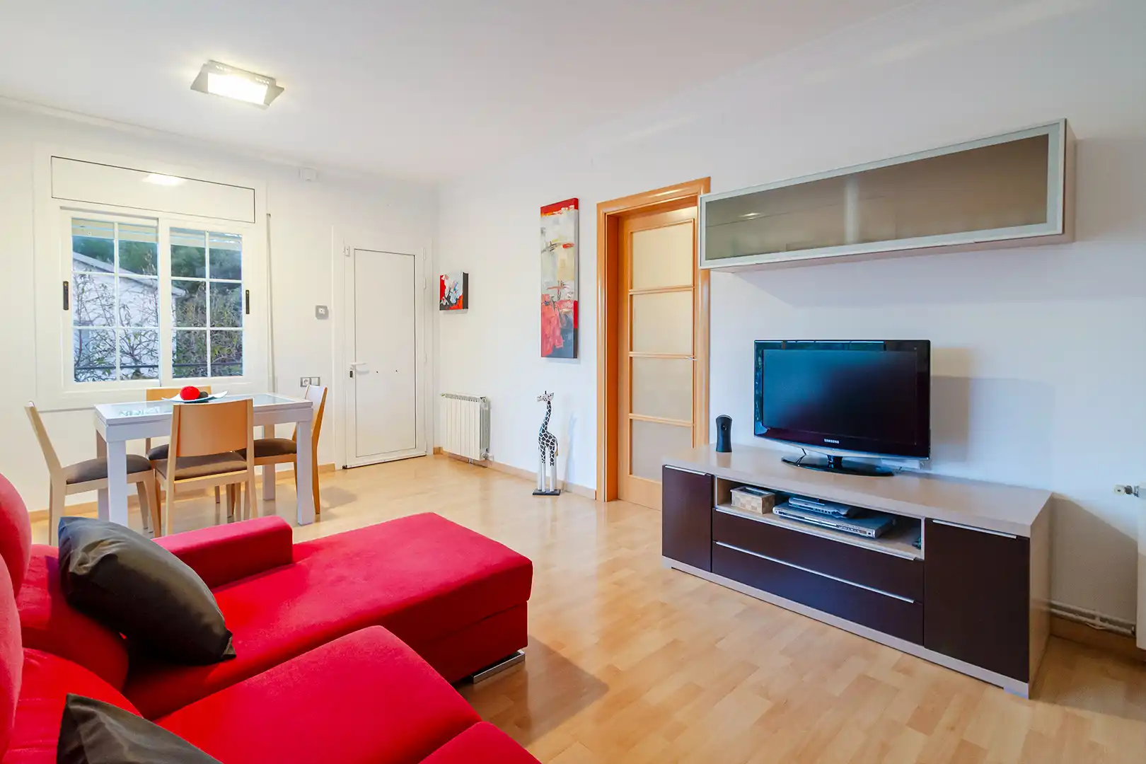 Living room of Houses for sale in Piera  with Heating, Private garden and Parquet flooring