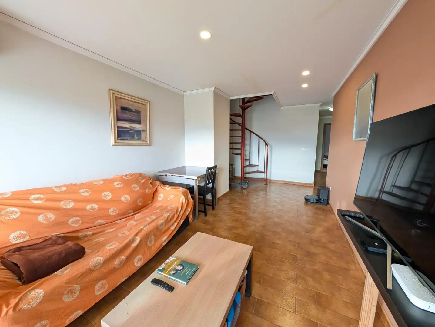 Sala de estar de Ático en venta en Gandia con Terraza, Trastero y Balcón