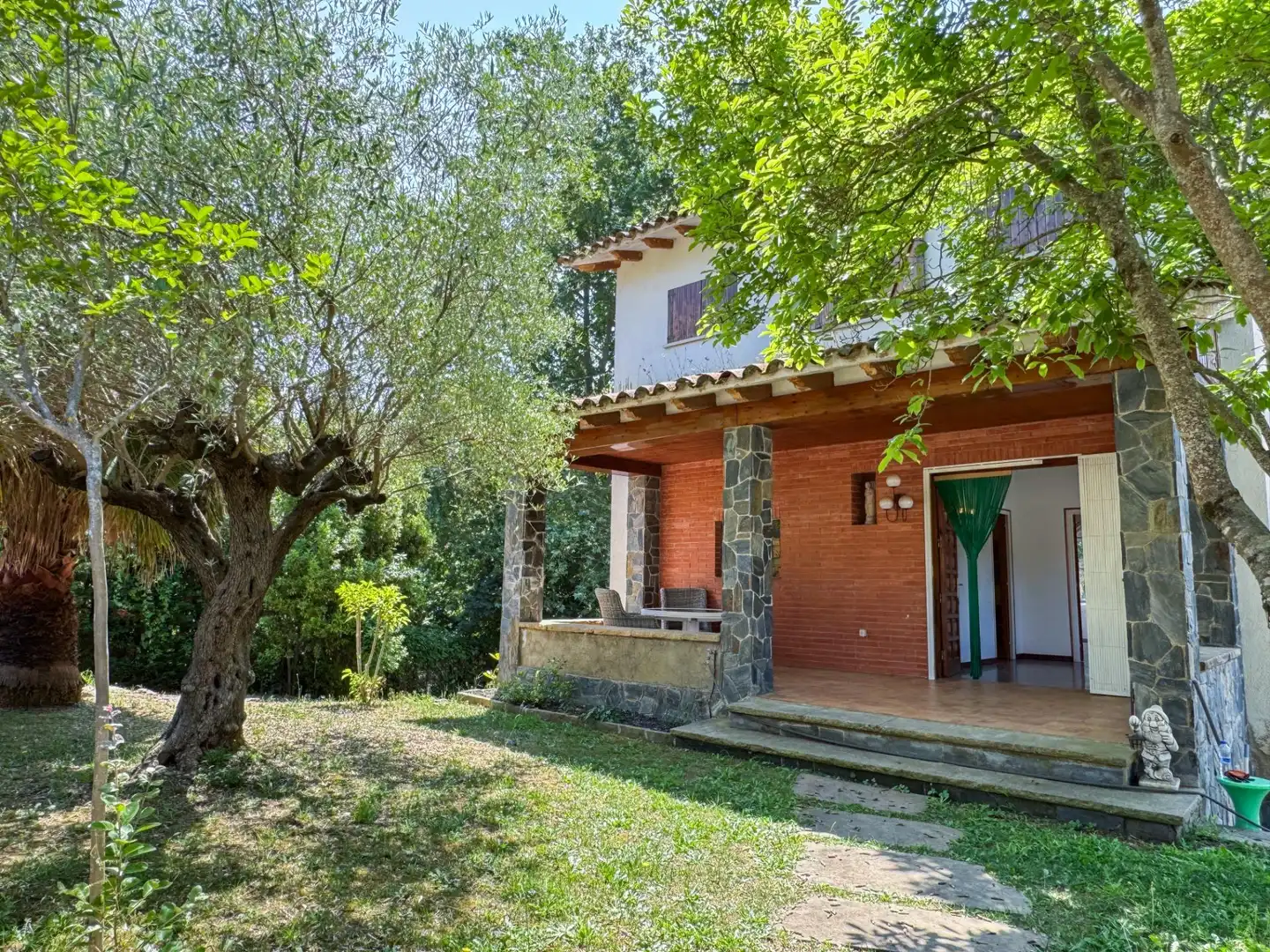 Vista exterior de Casa o chalet en venta en Arbúcies con Calefacción y Jardín privado