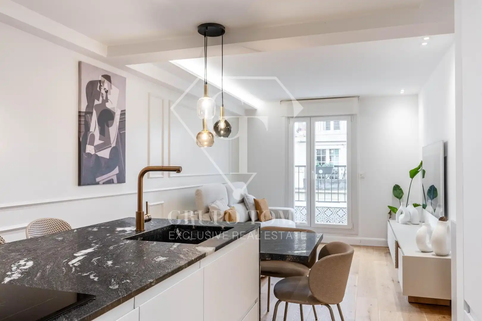Cocina de Piso en venta en Donostia - San Sebastián  con Calefacción y Balcón