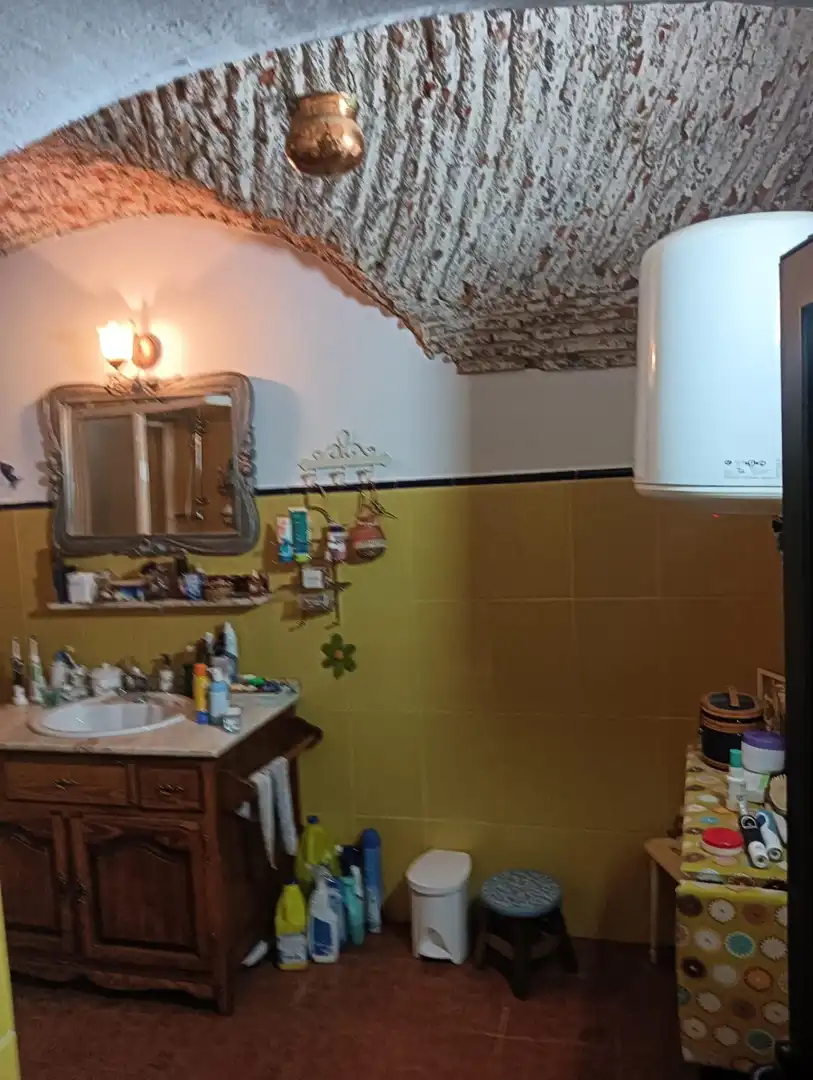 Baño de Casa o chalet en venta en Aldea del Cano con Calefacción, Jardín privado y Amueblado