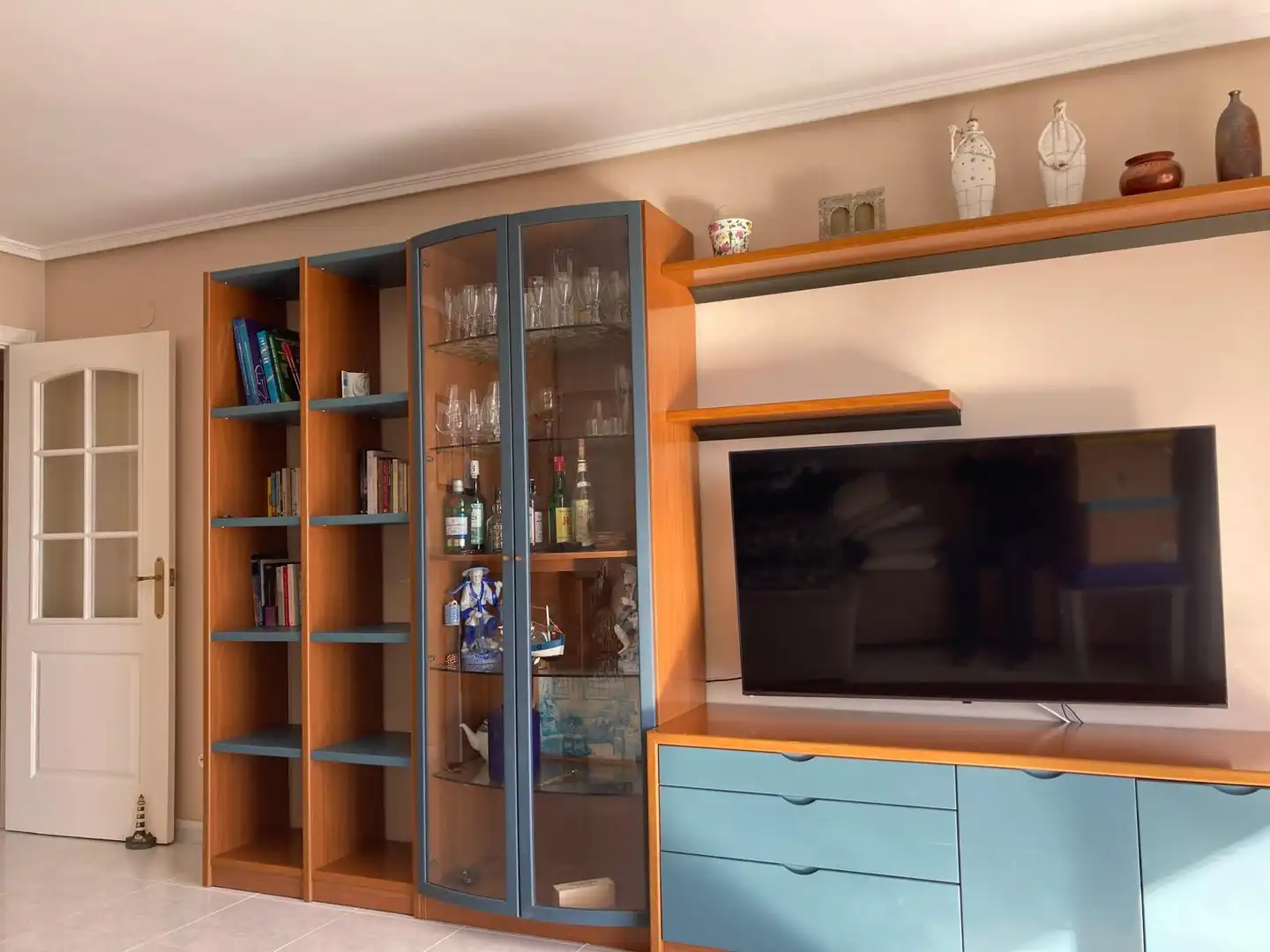 Living room of Attic for rent in Cullera  with Terrace, Furnished and Community pool