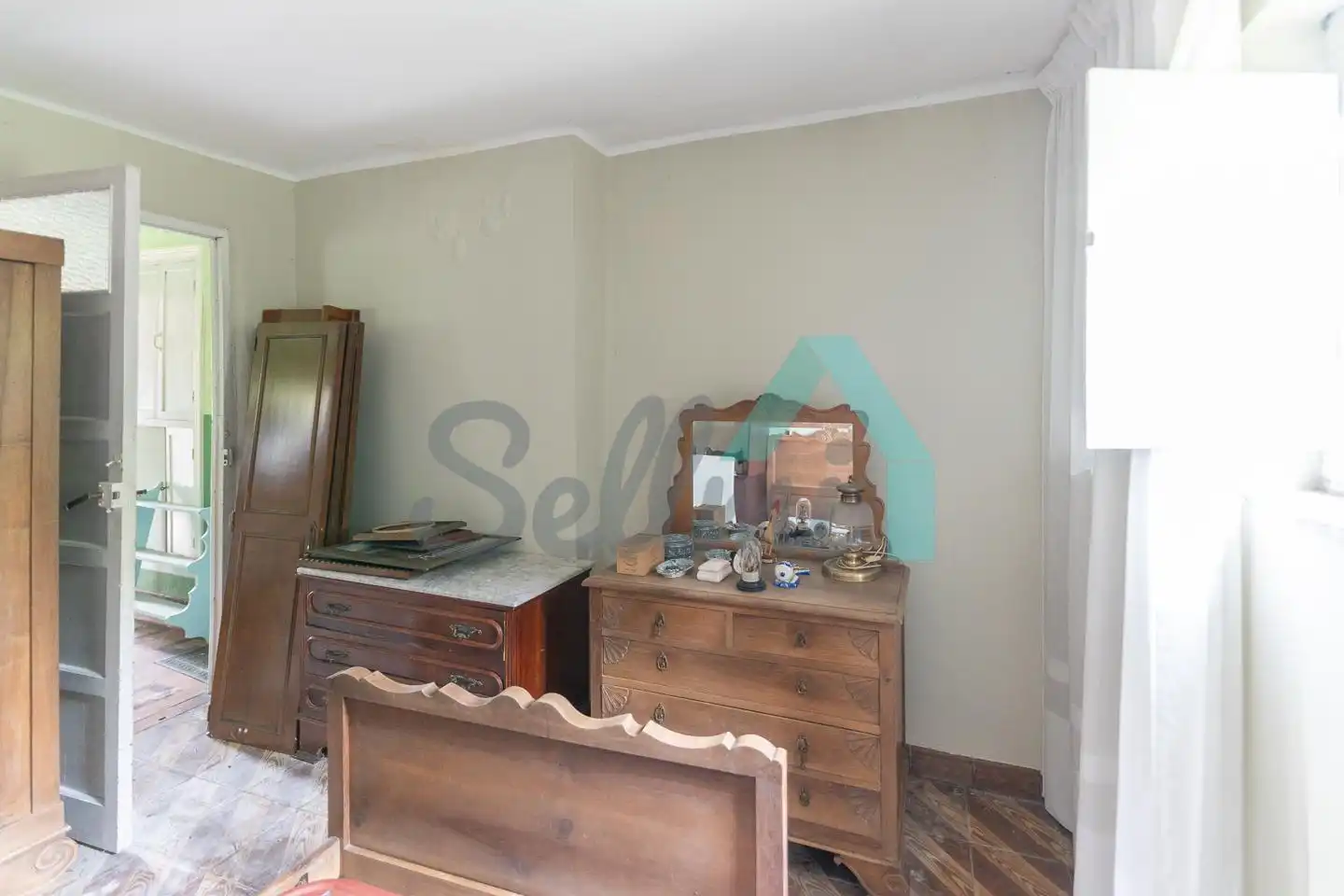 Dormitori de Casa adosada en venda en Langreo amb Calefacció, Jardí privat i Parquet