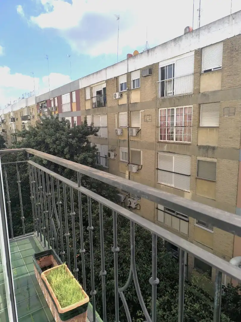 Balcony of Flat for sale in Sevilla  with Air Conditioner, Heating and Balcony