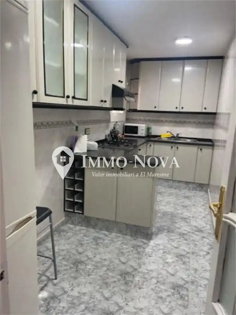 Cocina de Piso en venta en Mataró con Aire acondicionado, Terraza y Balcón