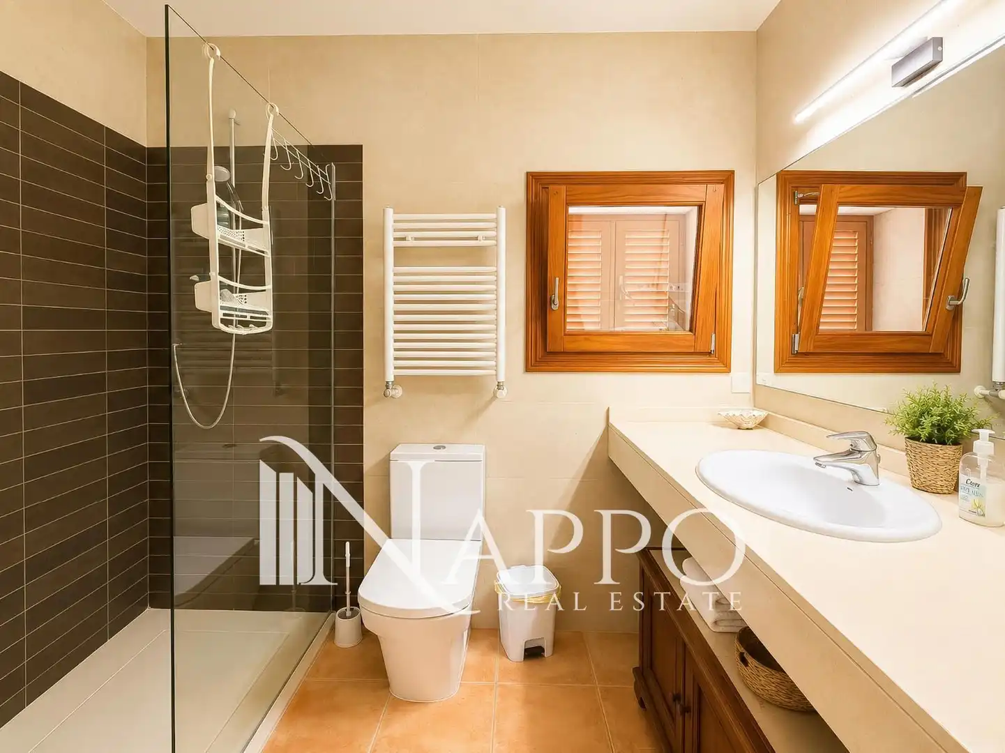 Baño de Casa o chalet en venta en Pollença con Aire acondicionado, Calefacción y Piscina