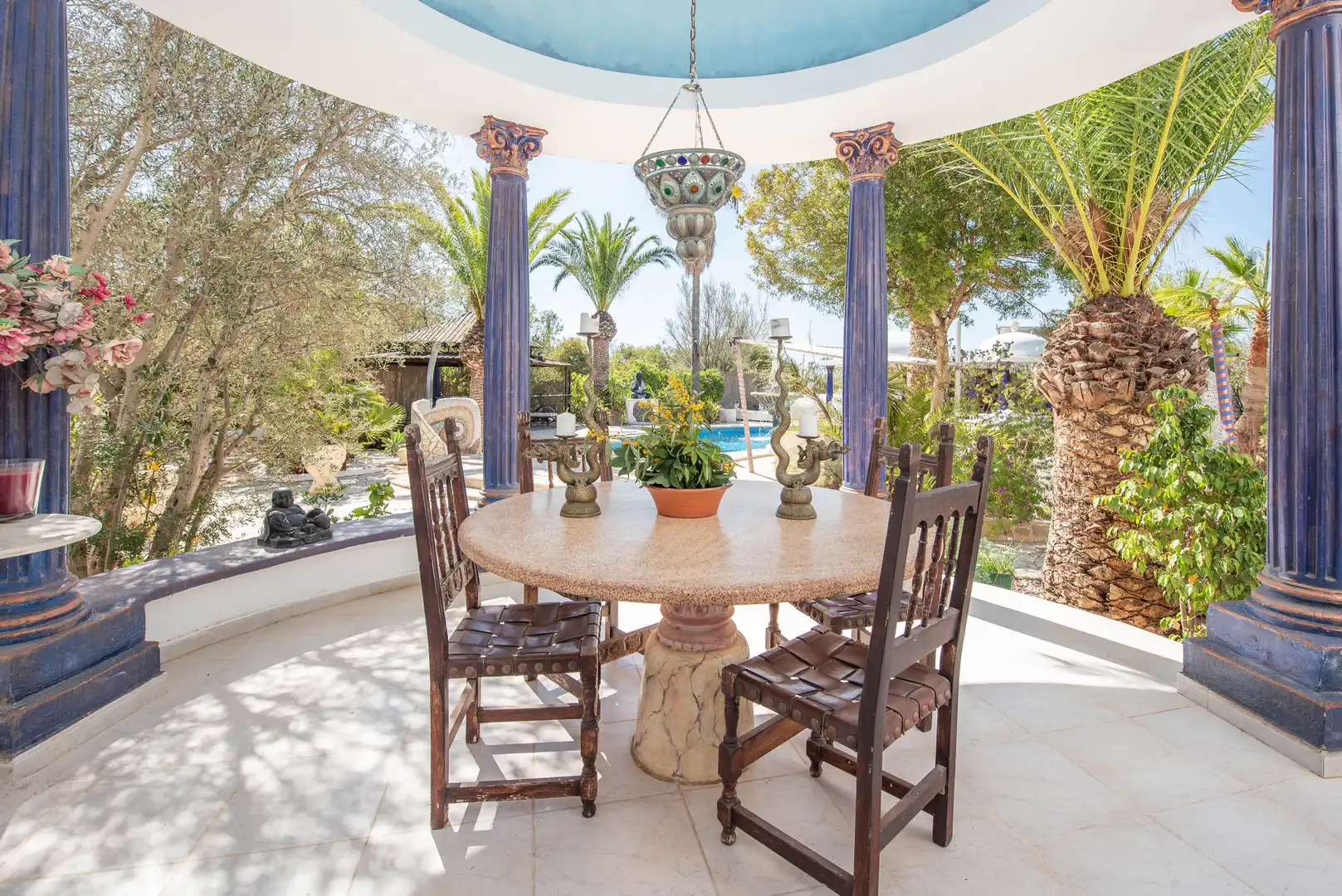 Terrassa de Casa o xalet en venda en Eivissa amb Aire condicionat, Calefacció i Jardí privat