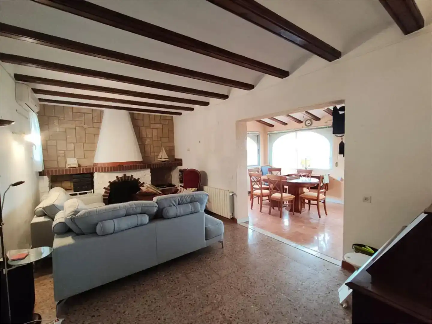 Sala de estar de Piso en venta en Dénia con Aire acondicionado, Jardín privado y Trastero