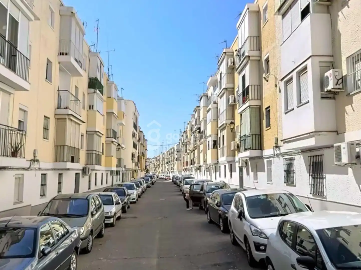 Vista exterior de Piso en venta en Lora del Río