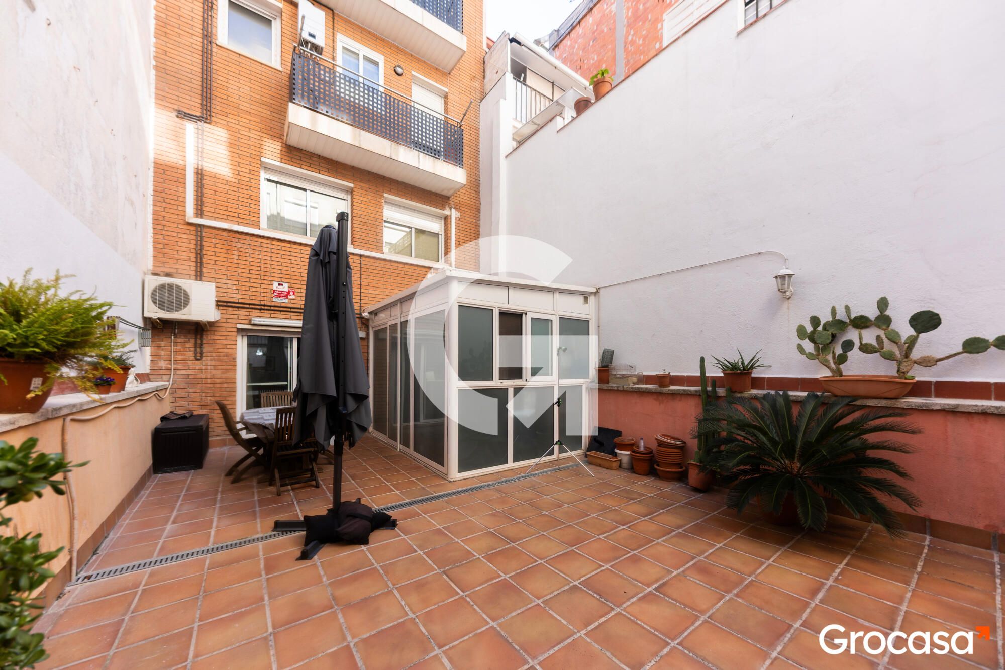Terrace of Duplex for sale in L'Hospitalet de Llobregat  with Air Conditioner, Heating and Storage room
