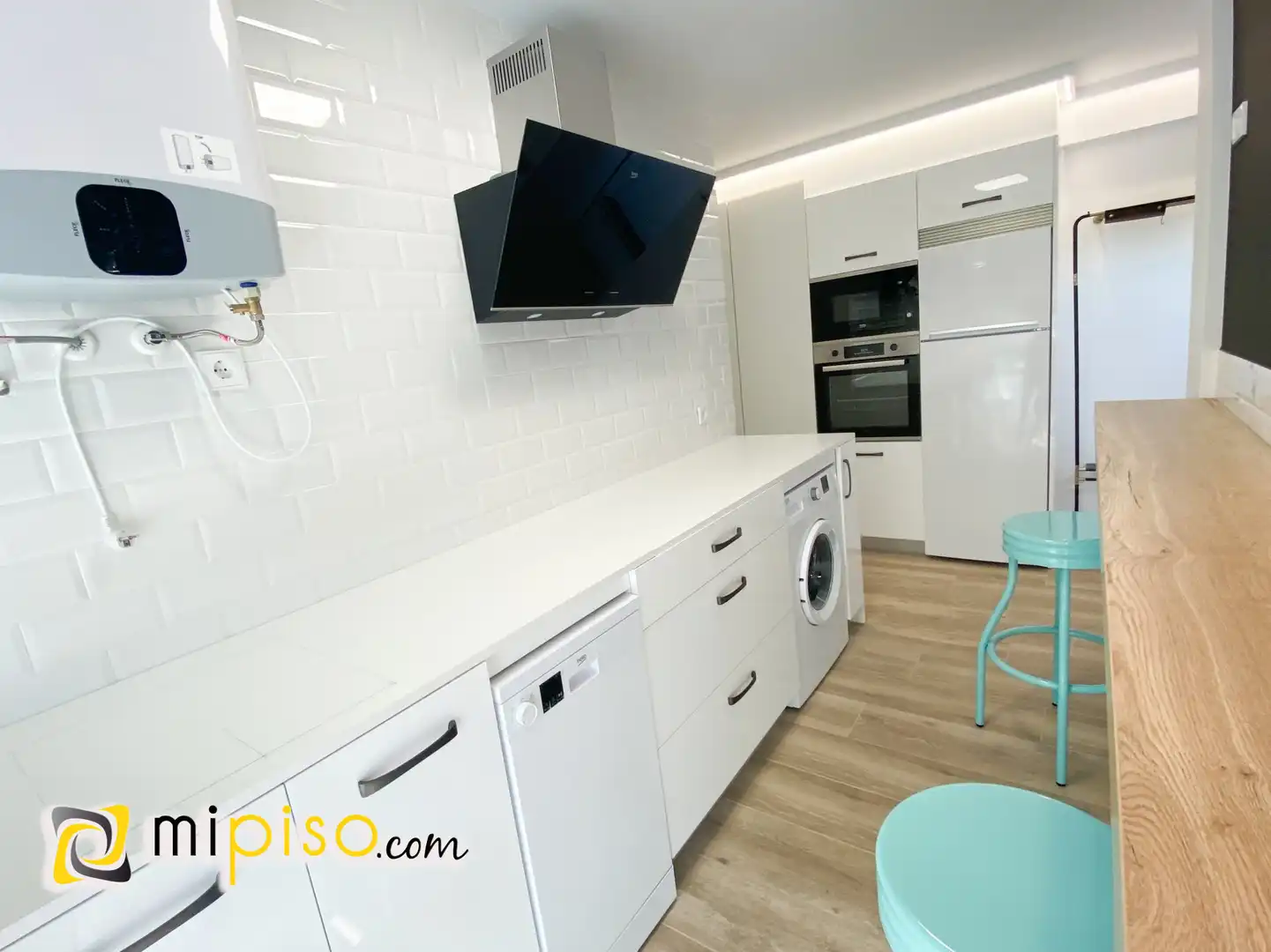 Küche von Wohnung zum Verkauf in Laredo mit Terrasse und Möbliert
