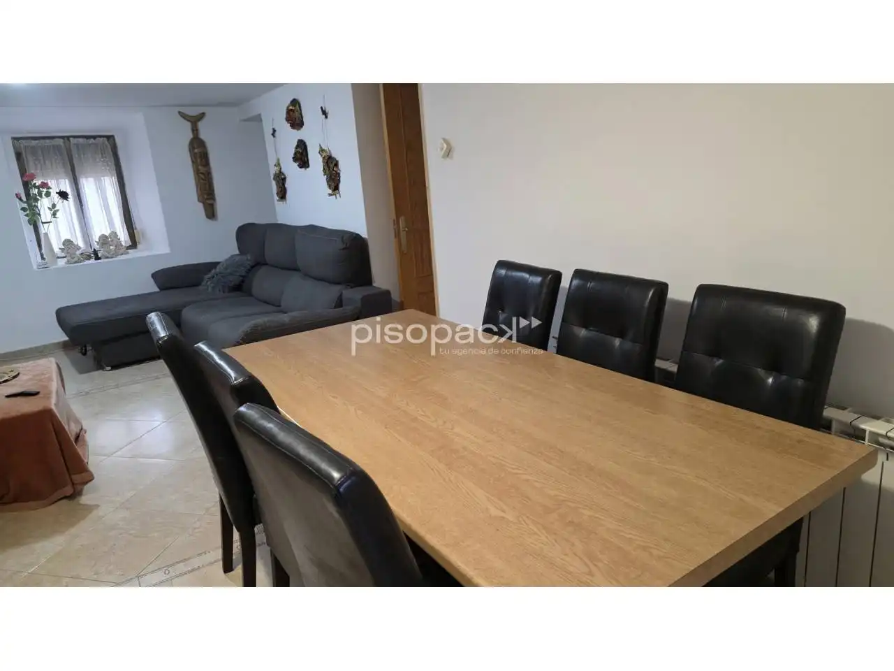 Comedor de Finca rústica en venta en Artajona con Calefacción, Parquet y Terraza