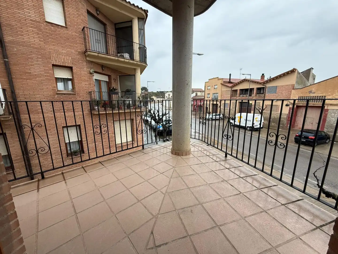 Terrasse von Wohnung zum Verkauf in Alcolea de Cinca mit Klimaanlage, Heizung und Terrasse