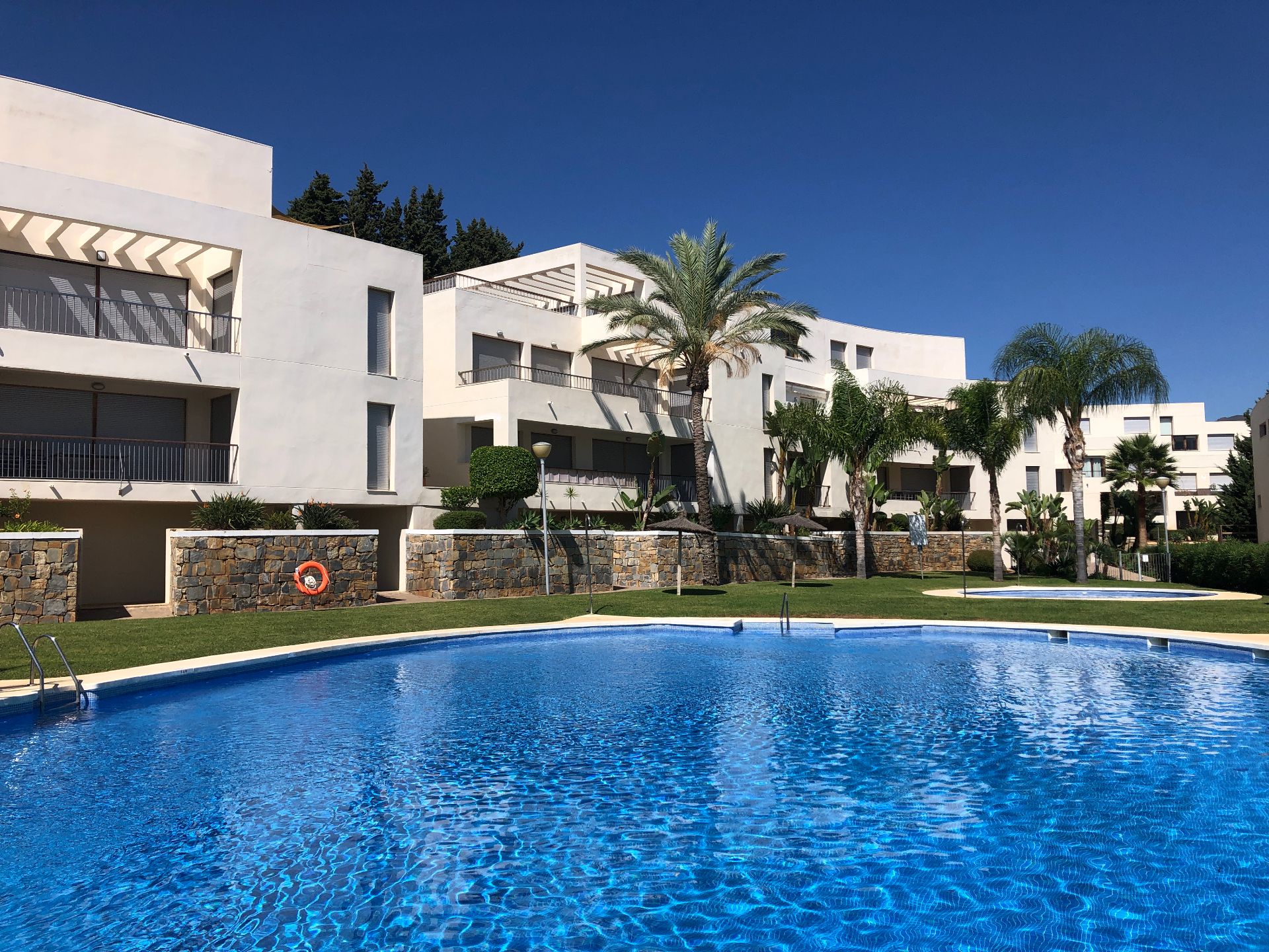 Garden of Flat for sale in Marbella  with Air Conditioner, Heating and Terrace