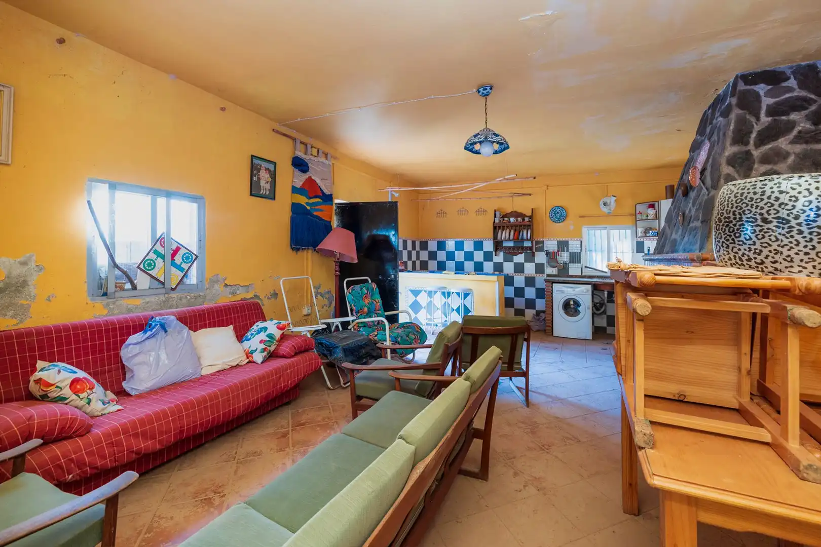 Sala d'estar de Casa o xalet en venda en Cogollos de la Vega
