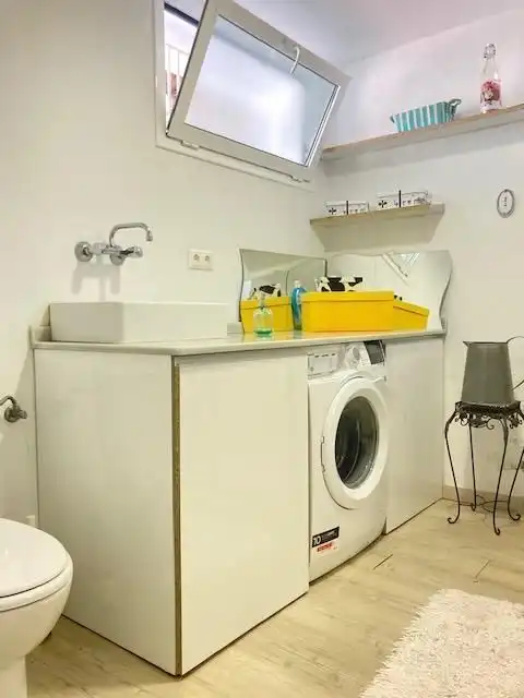 Cuina de Casa o xalet en venda en Roquetas de Mar amb Aire condicionat, Calefacció i Jardí privat
