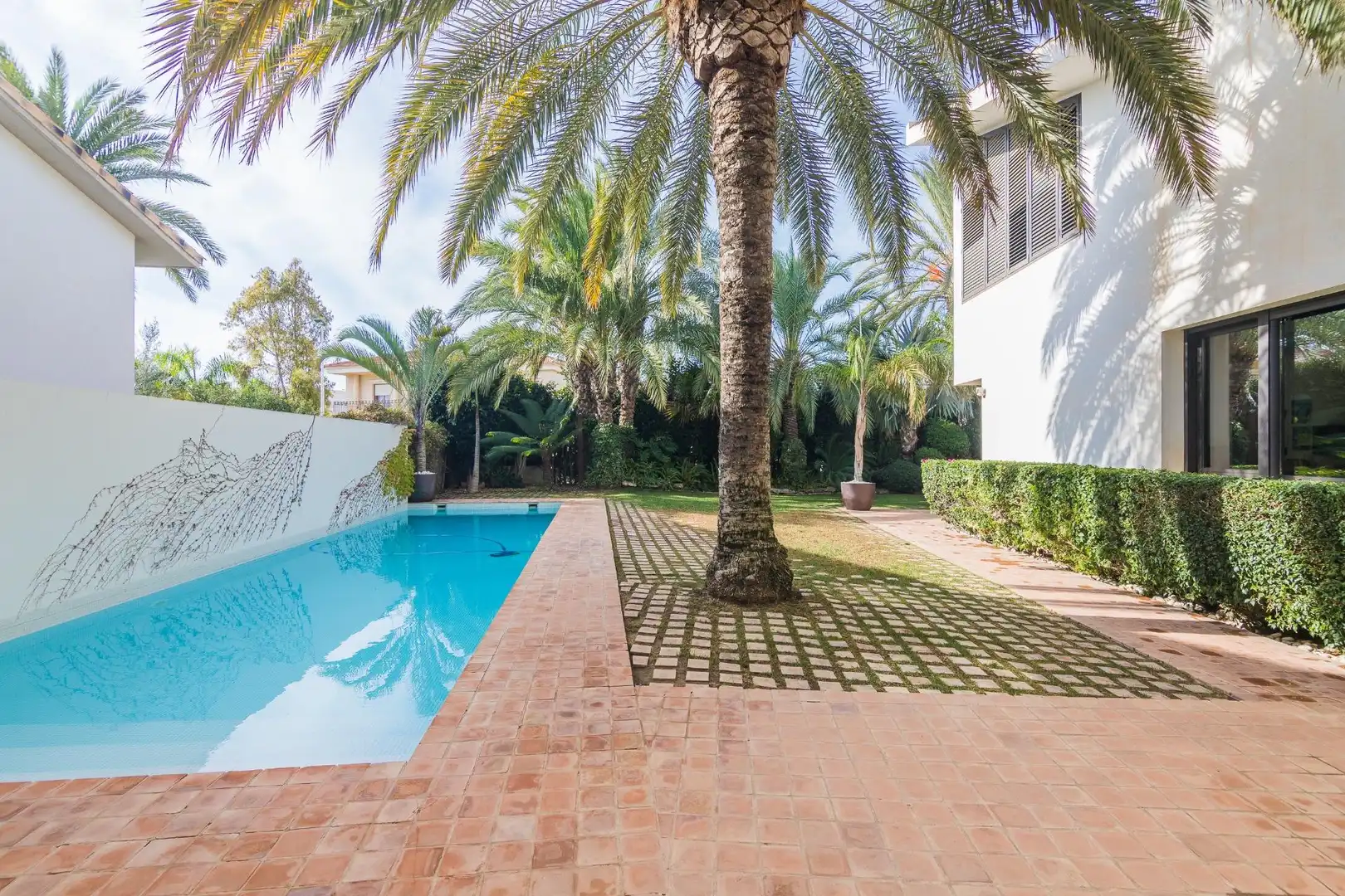 Schwimmbecken von Haus oder Chalet zum Verkauf in Elche / Elx mit Klimaanlage, Heizung und Privatgarten