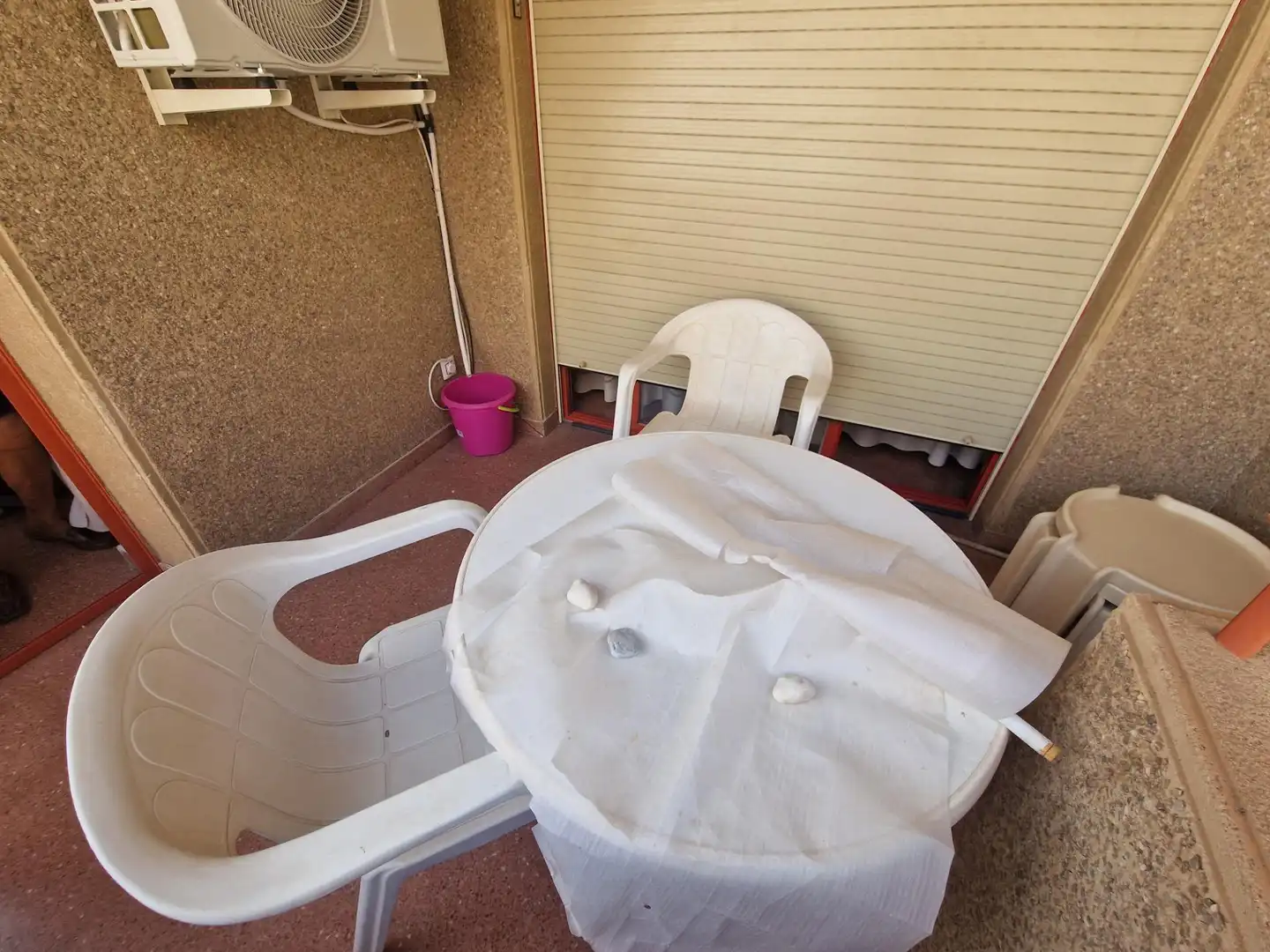 Balcony of Flat for sale in Águilas  with Air Conditioner, Furnished and Balcony