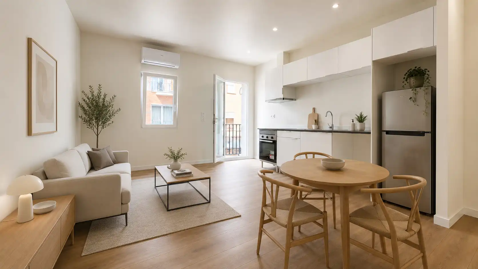 Wohnzimmer von Wohnung zum Verkauf in Badalona