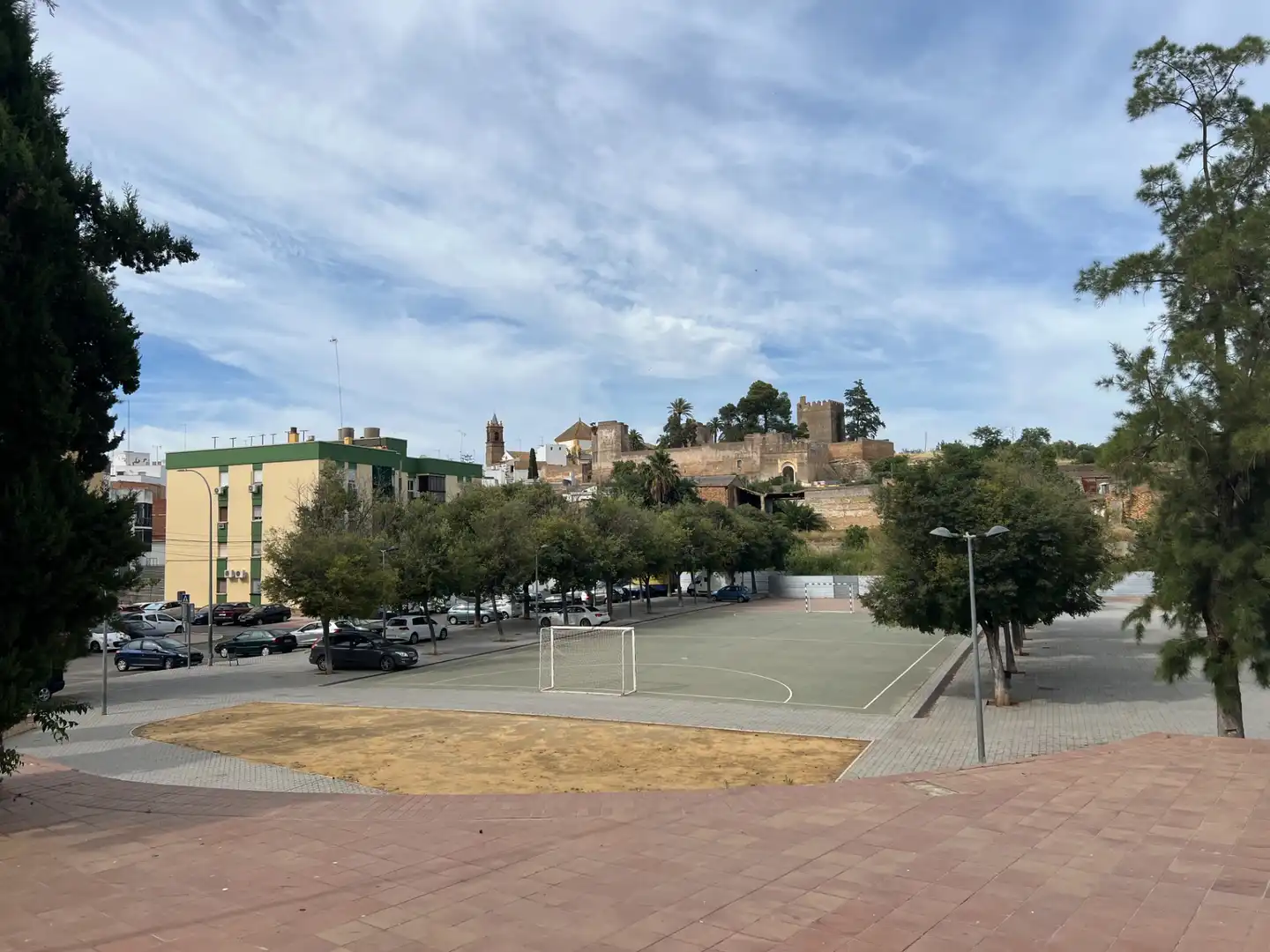 Vista exterior de Piso en venta en Mairena del Alcor con Terraza