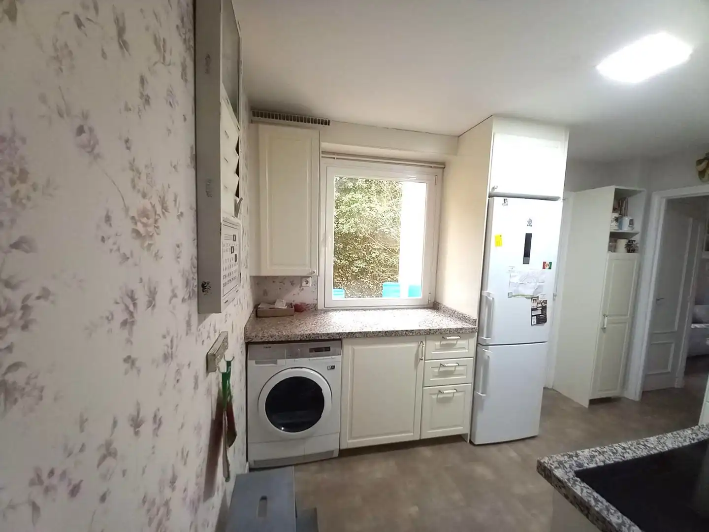 Küche von Wohnung zur Miete in Madrid mit Klimaanlage, Heizung und Möbliert