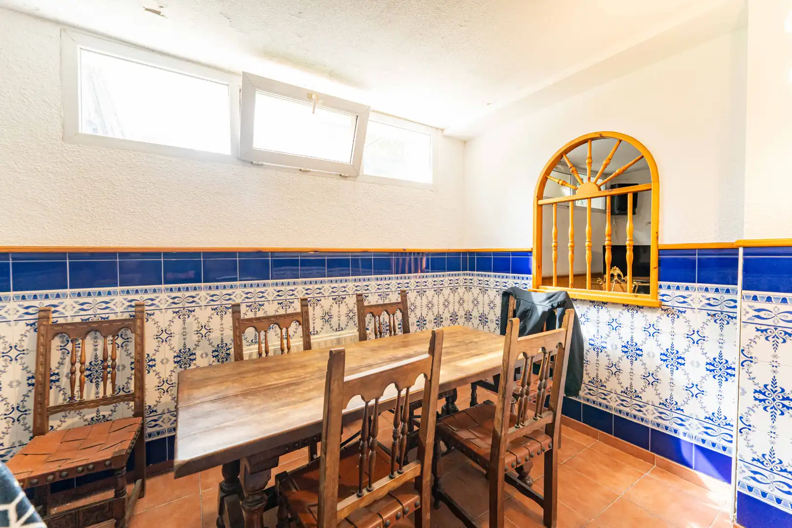 Comedor de Casa adosada en venta en Torrelodones con Balcón