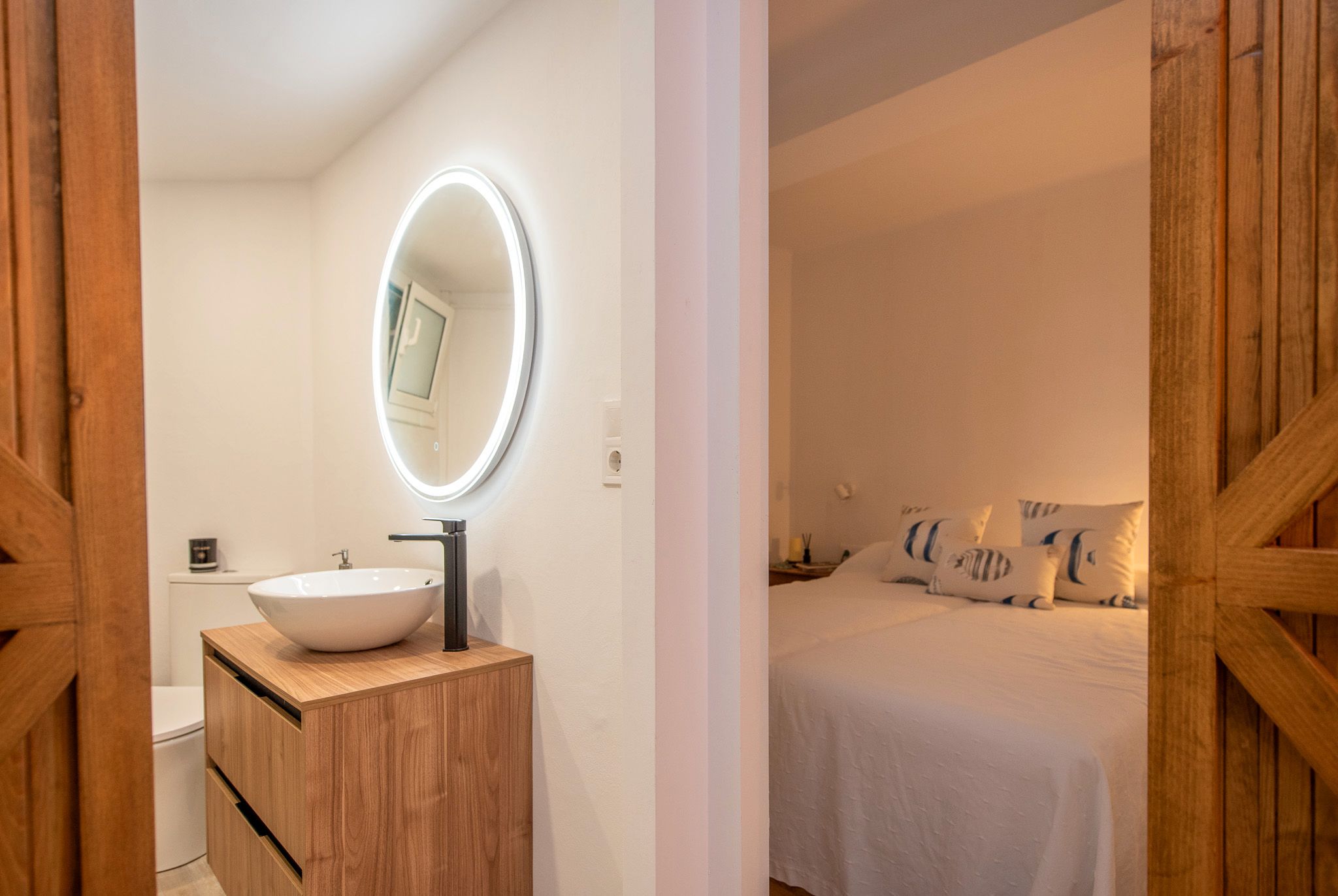 Bedroom of Apartment for sale in Sant Feliu de Guíxols  with Air Conditioner, Parquet flooring and Terrace