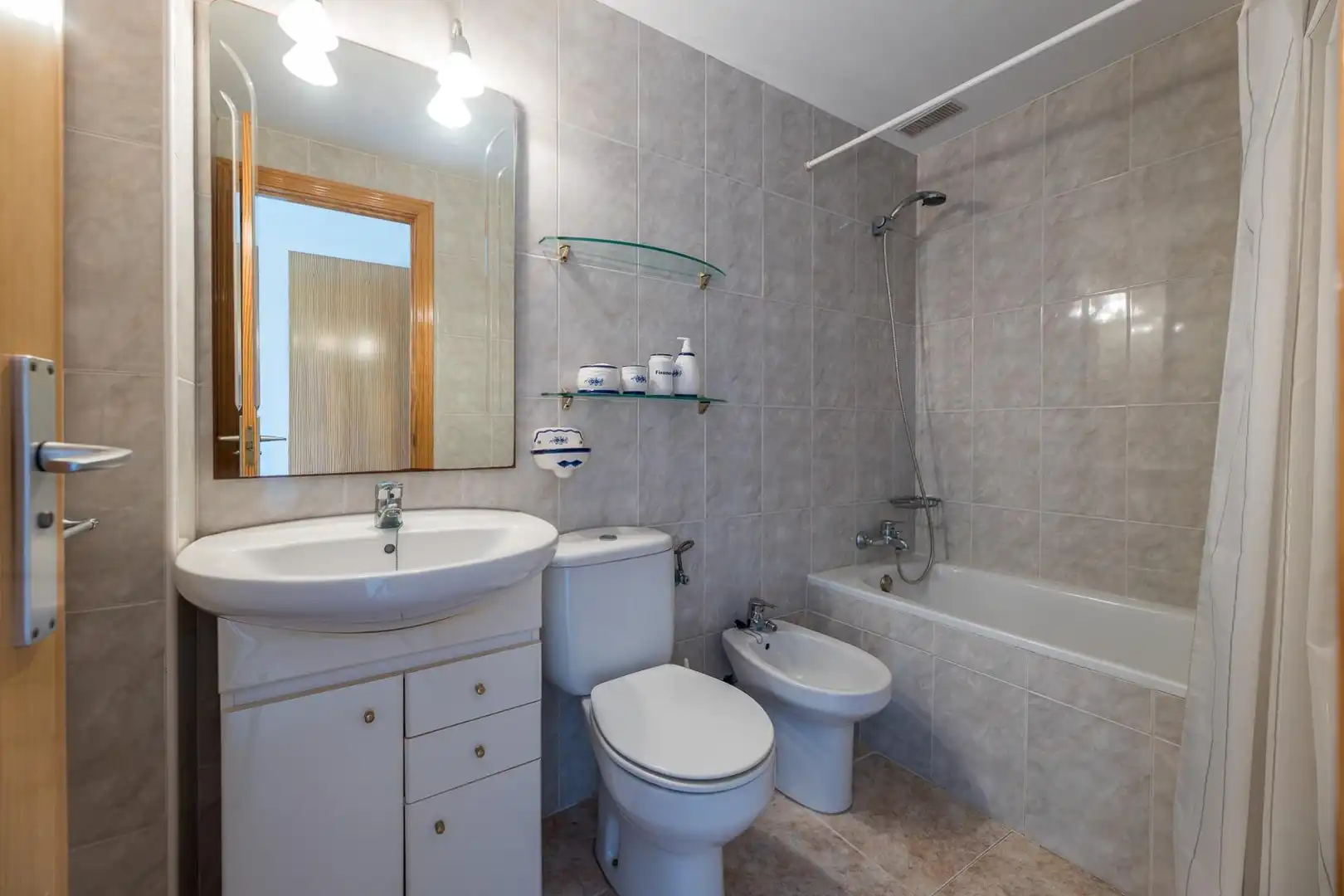 Baño de Planta baja en venta en  Palma de Mallorca con Jardín privado, Terraza y Piscina comunitaria