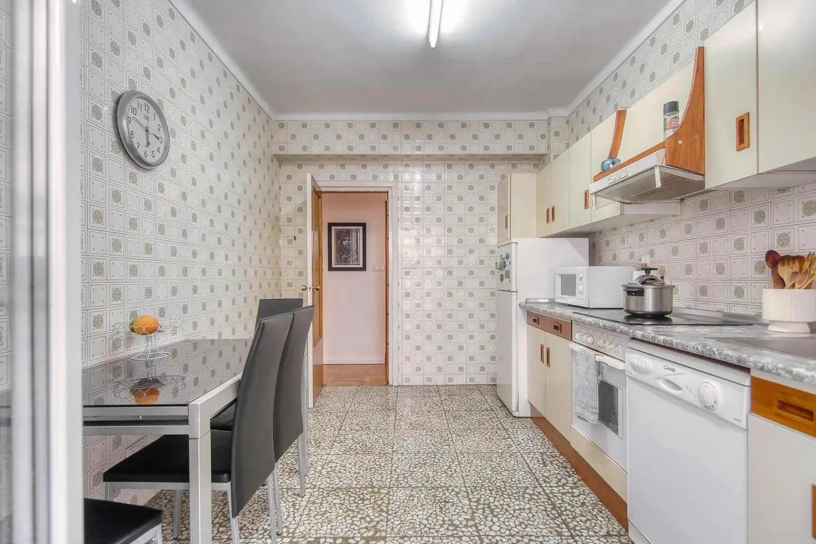 Kitchen of Flat for sale in  Pamplona / Iruña  with Heating, Storage room and Balcony