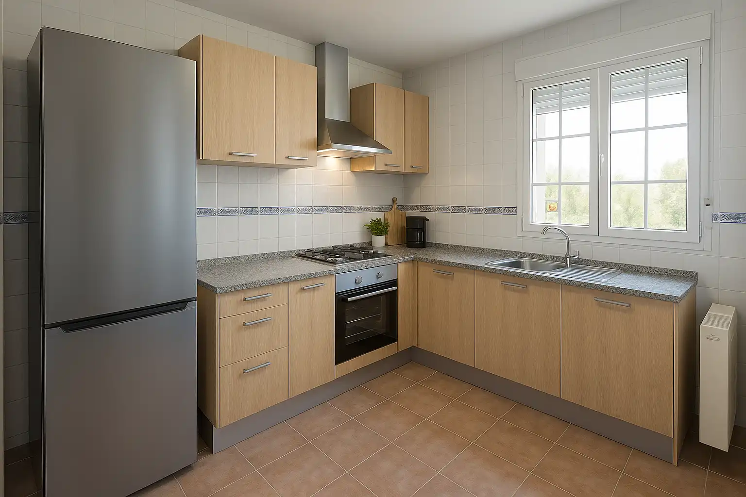 Cocina de Casa o chalet en venta en Zarzuela del Monte con Calefacción, Jardín privado y Terraza