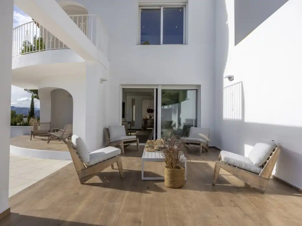 Terrace of Houses for sale in Jávea / Xàbia  with Air Conditioner, Terrace and Swimming Pool
