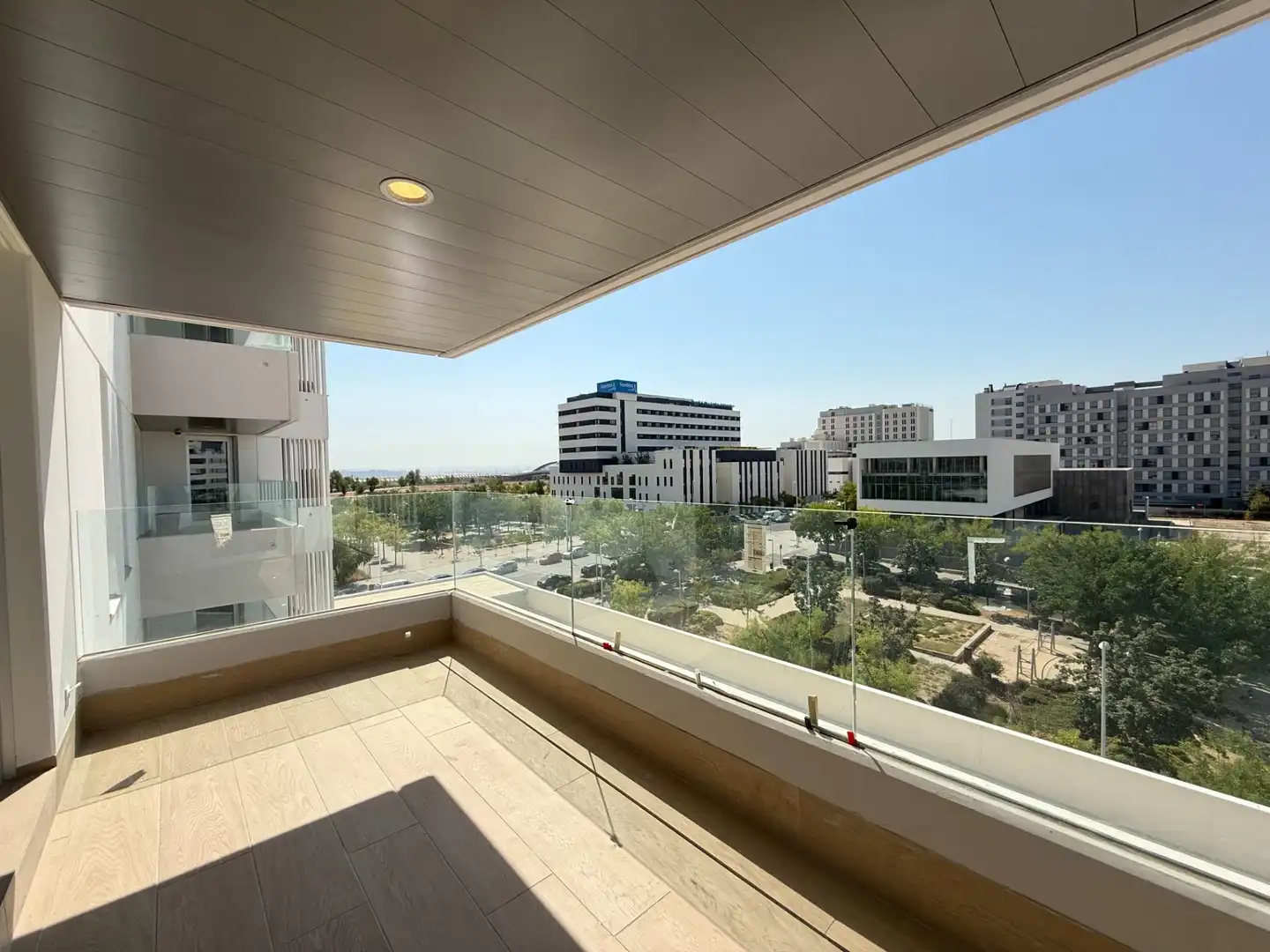 Terraza de Piso de alquiler en Madrid