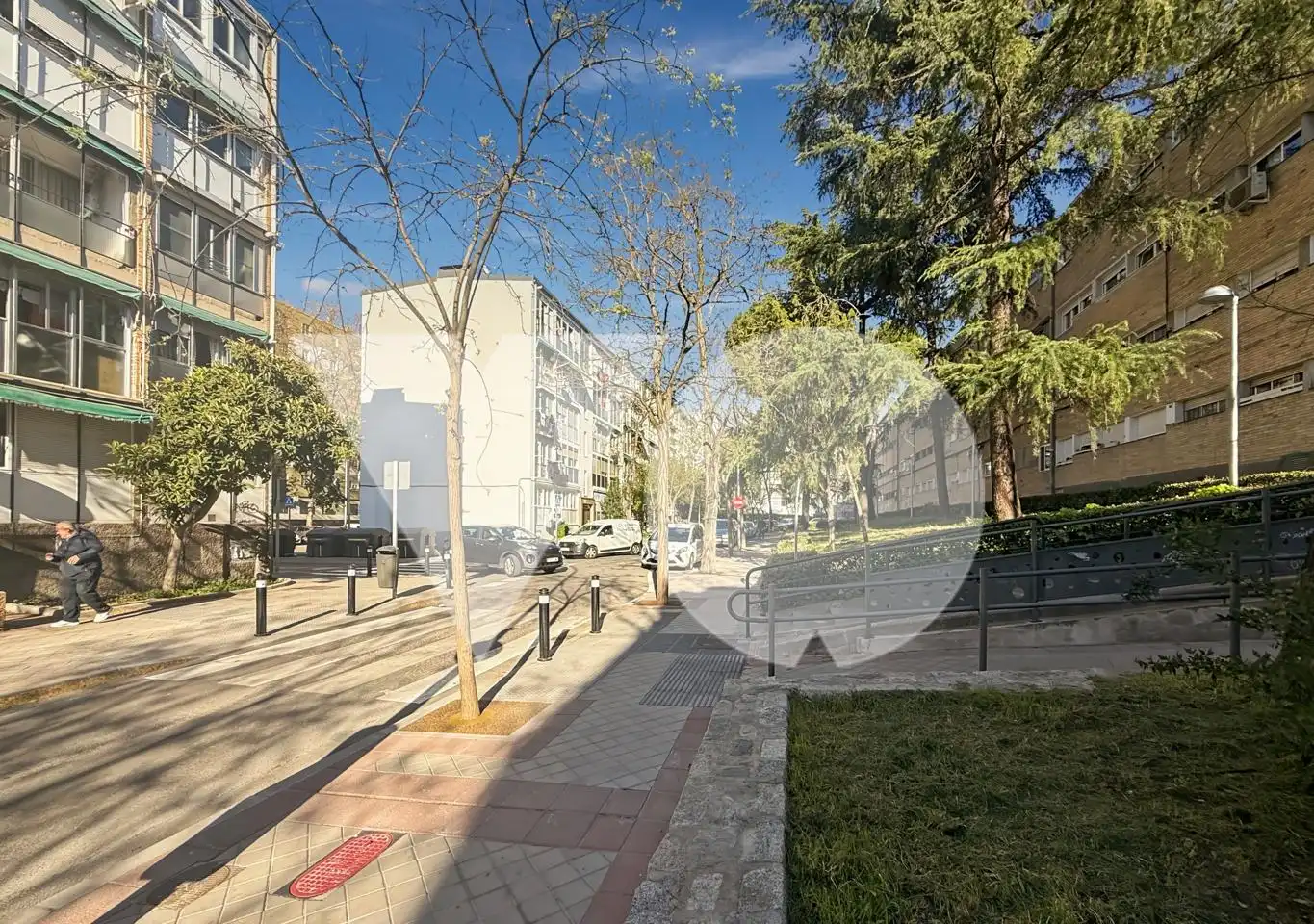 Vista exterior de Pis en venda en Madrid amb Aire condicionat