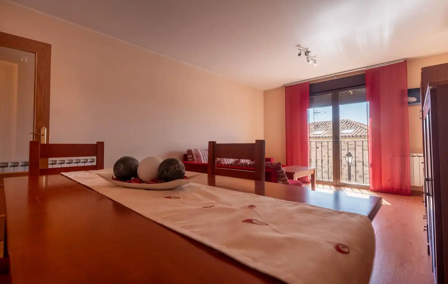 Comedor de Casa adosada de alquiler en Ávila con Calefacción, Parquet y Terraza